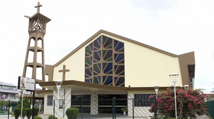 Igreja que teve o sino apreendido.