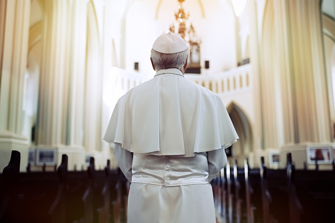 Ano Jubilar: imagem mostra representação de Papa na igreja